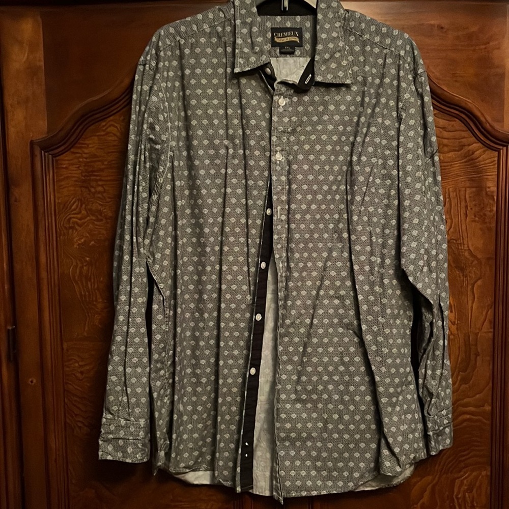 Cremieux Premium Denim Dress Shirt XXL
